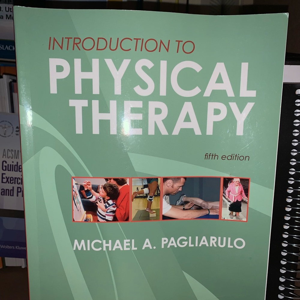 Intro to physical therapy book